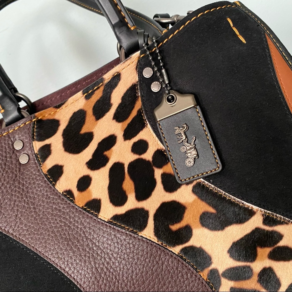 Coach 1941 Rogue Patchwork Leopard/Multicolor - Picture 2 of 6